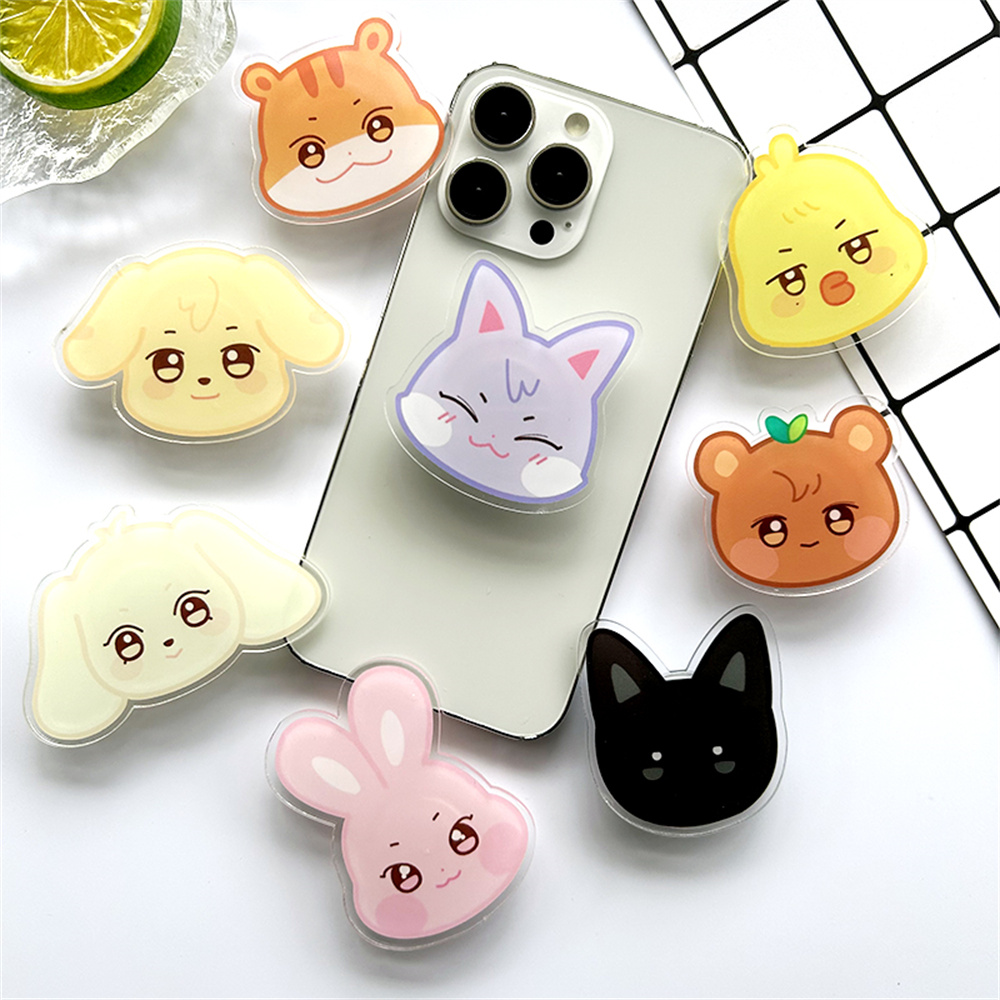Phone Accessories Ring Holder - 1/8Pcs Kpop ATEEZ ANITEEZ Acrylic Phone
