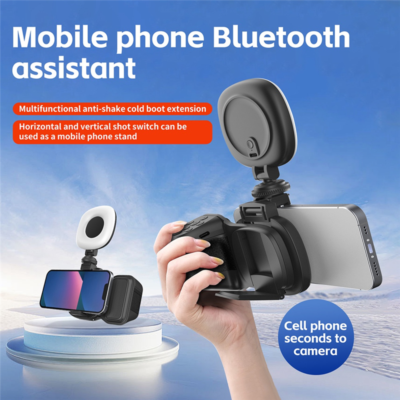 Phone Accessories For Photography - ABWP-Phone Bluetooth Handheld Sefile Stick Handle