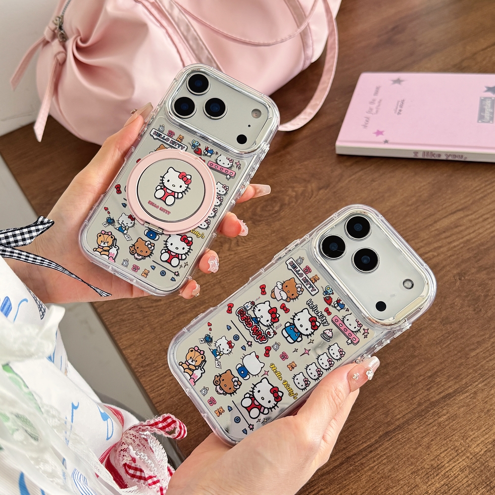 Phone Accessories Ring Holder - Sanrio Hello Kitty Bow 360°Rotation Stand
