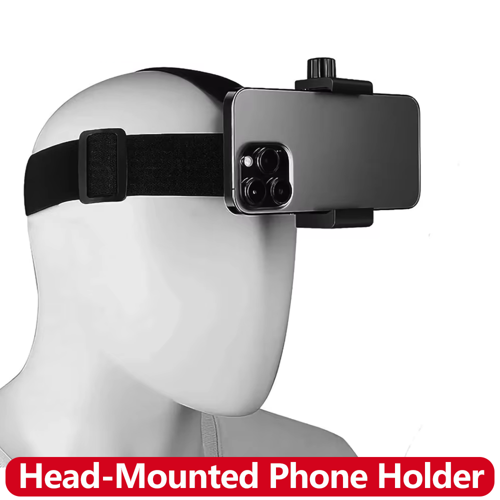 Phone Accessories Supplier - Head Mounted Phone Holder POV Headband