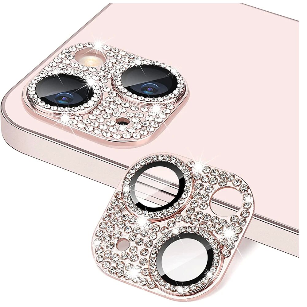 Phone Accessories For Photography - Glitter Diamond Camera Lens Protector Case