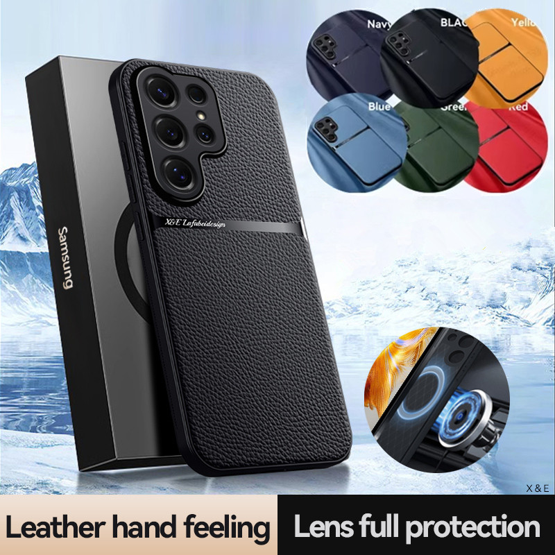 Phone Accessories Usa - For Magsafe Leather Phone Case For