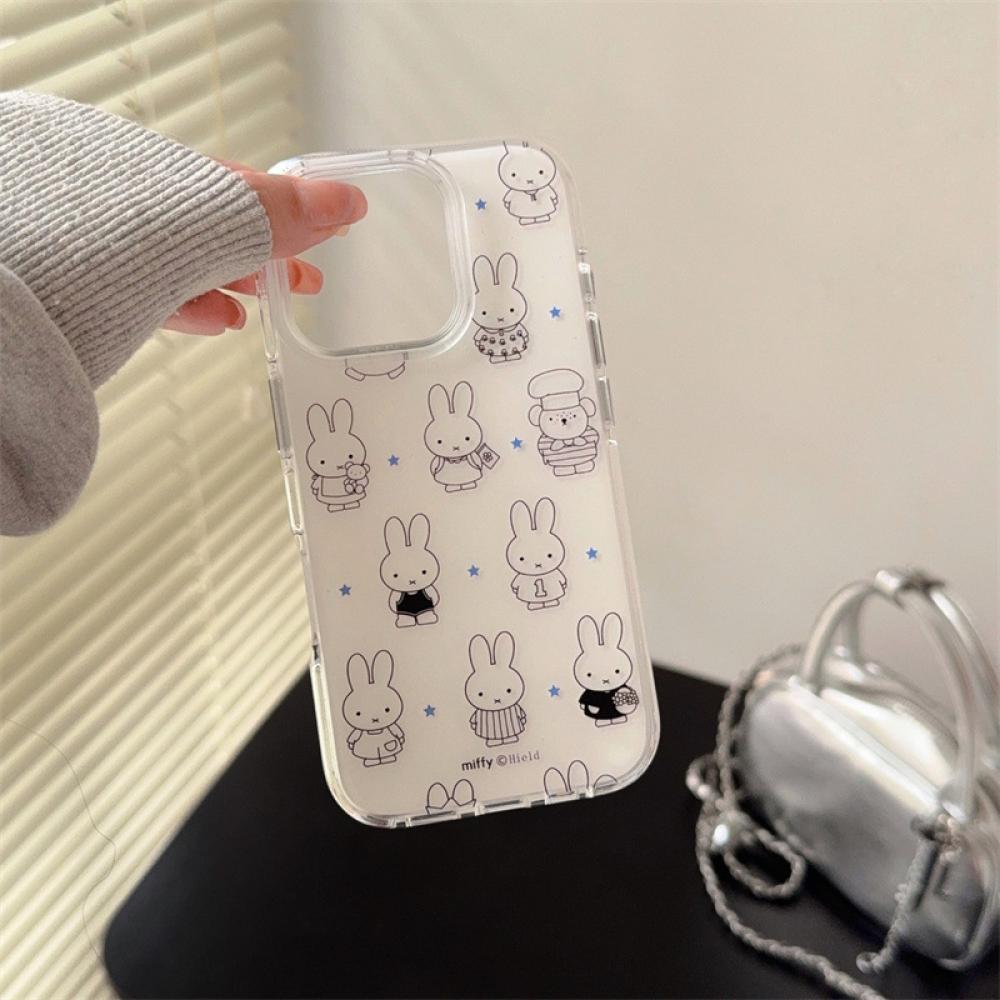 Phone Accessories Design - Miffy Transparent Iphone Case 15 Set