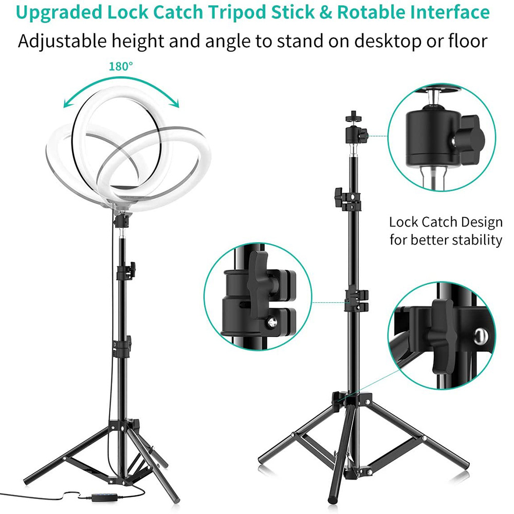 Phone Live Ring Light 10 Inch  - Phone Accessories For Photography review and price