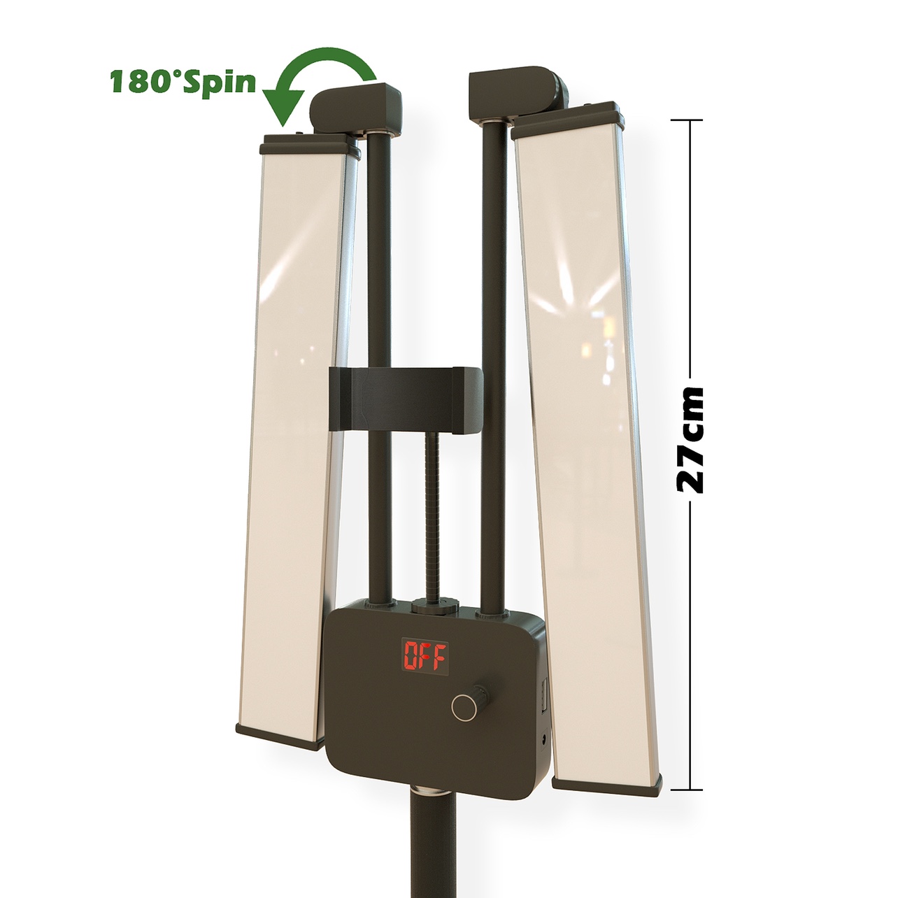 45W LED Video Light Double Arm - Led Strip Selfie review and price