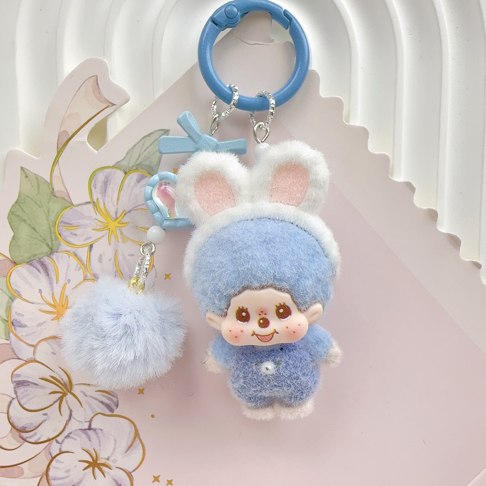 Monchhichi Keychain Cute Keych - Phone Accessories Keychain review and price