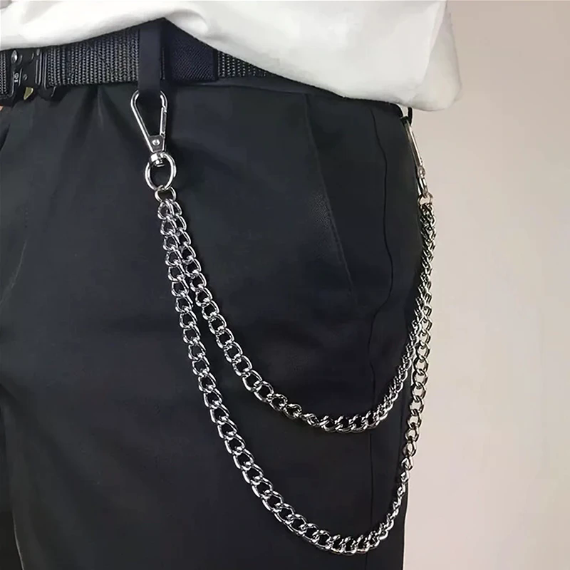 2/3layer Punk Hip-hop Long Met - Phone Accessories Keychain review and price