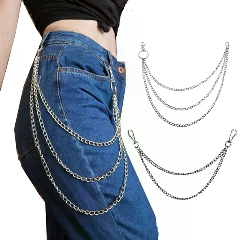 2/3layer Punk Hip-hop Long Met - Phone Accessories Keychain review and price