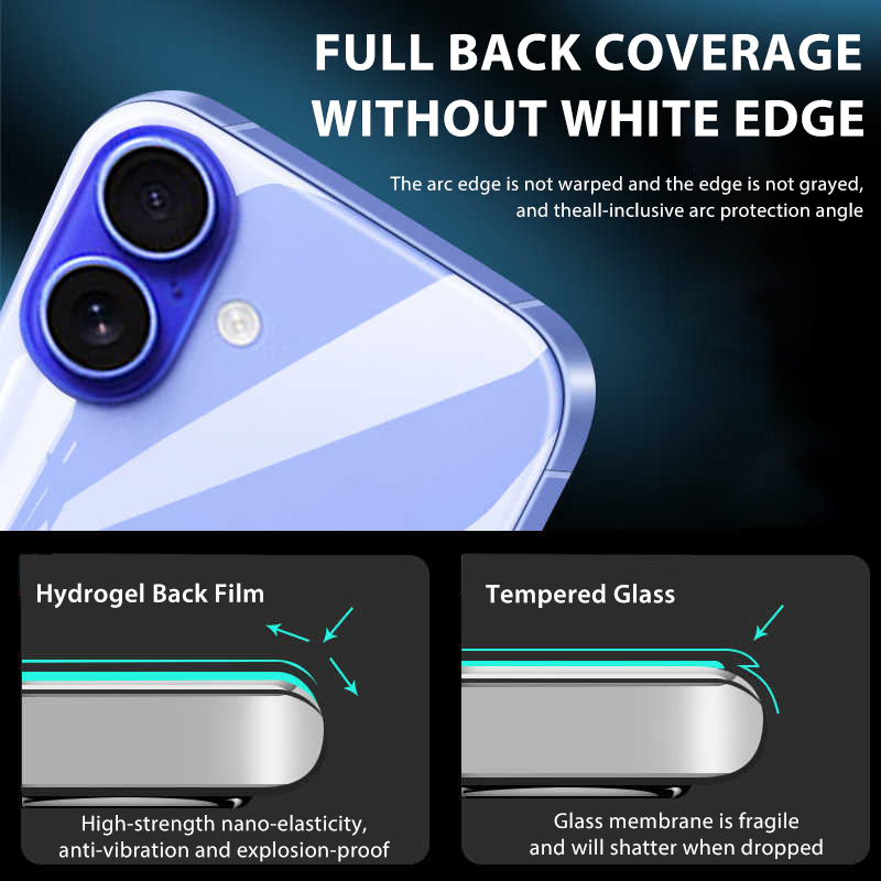 4-1Pcs Back Hydrogel Film For  - Phone Accessories Design review and price