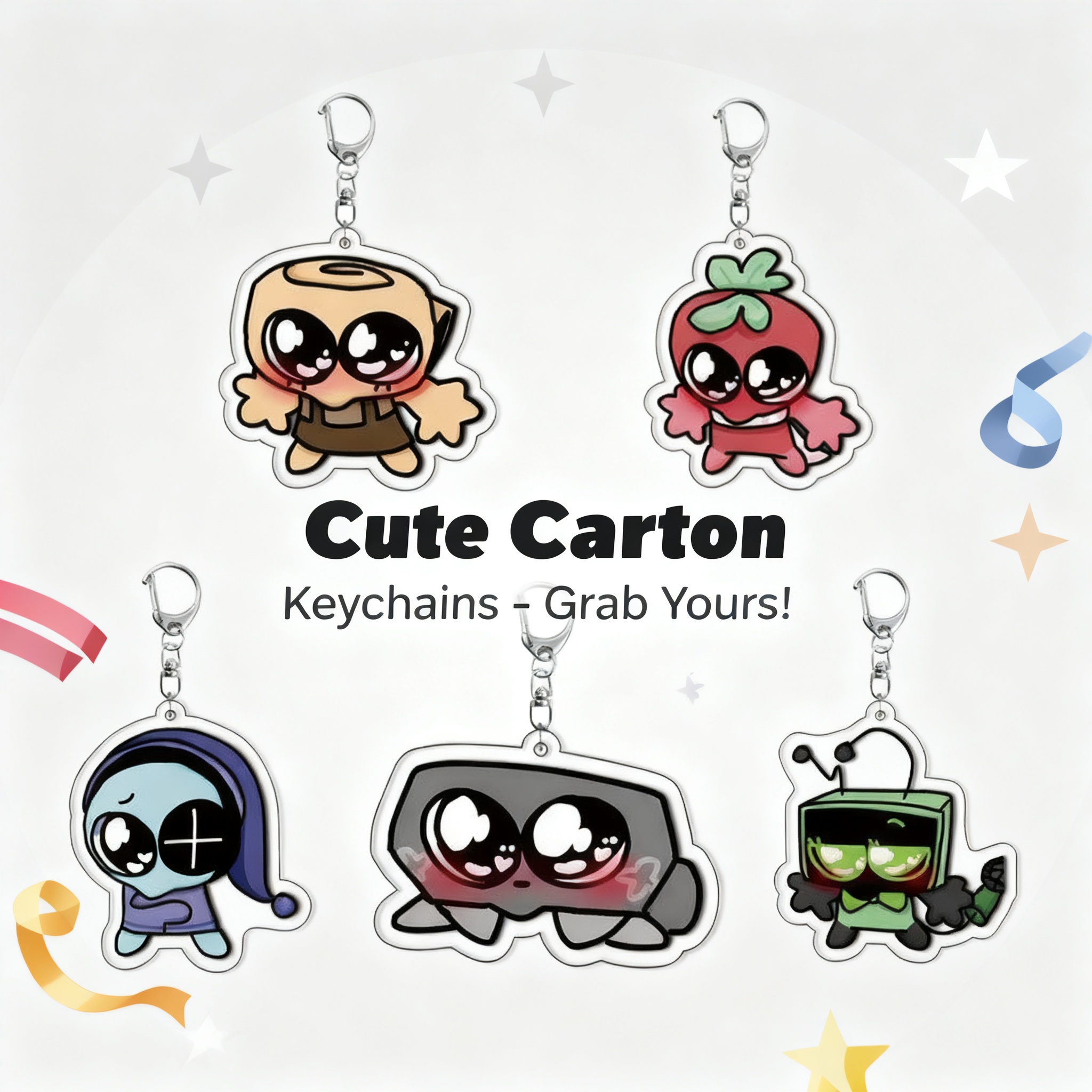 Dandys World Plush Scraps Acry - Phone Accessories Keychain review and price
