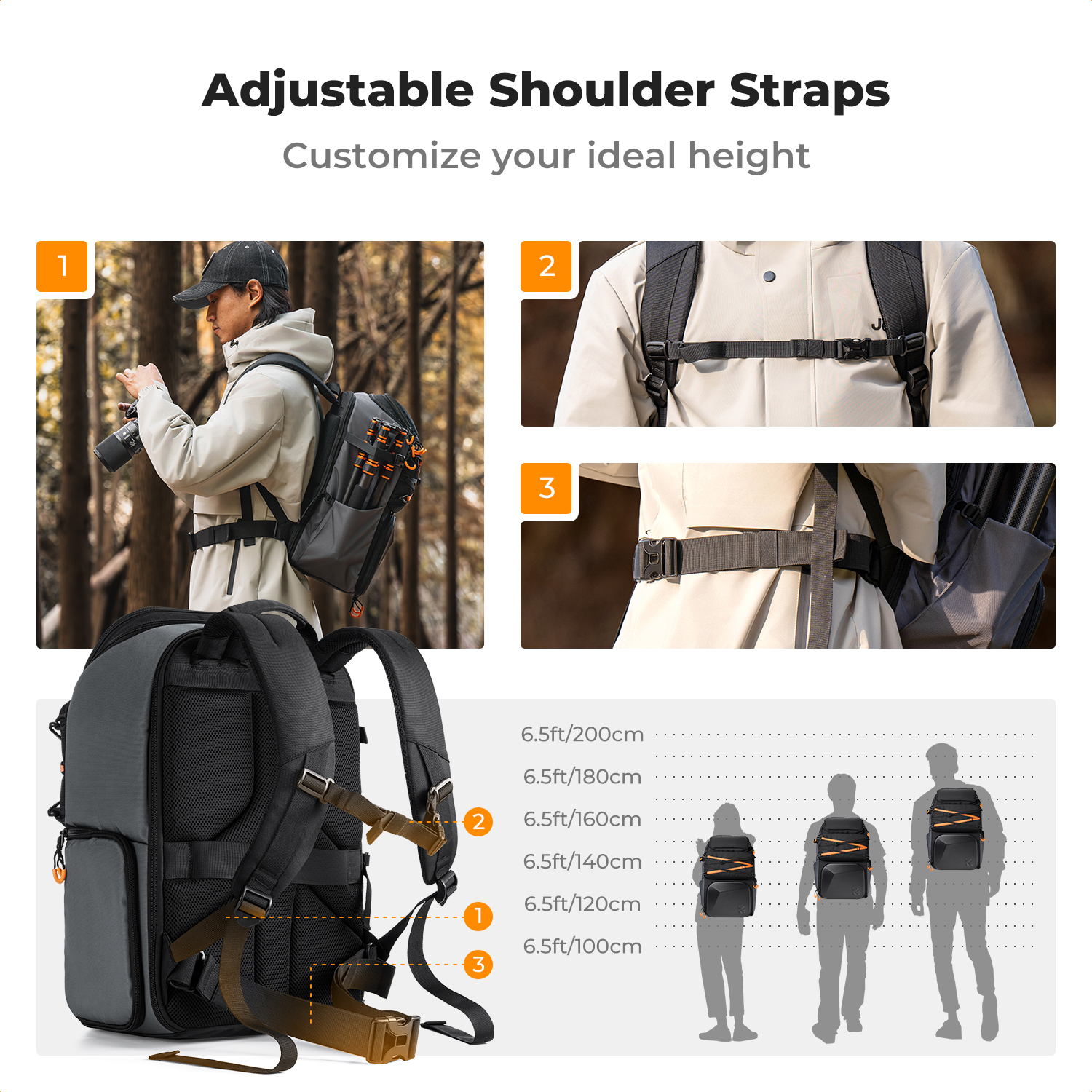 K&F CONCEPT 25L Outdoor Camera - Phone Accessories For Photography review and price
