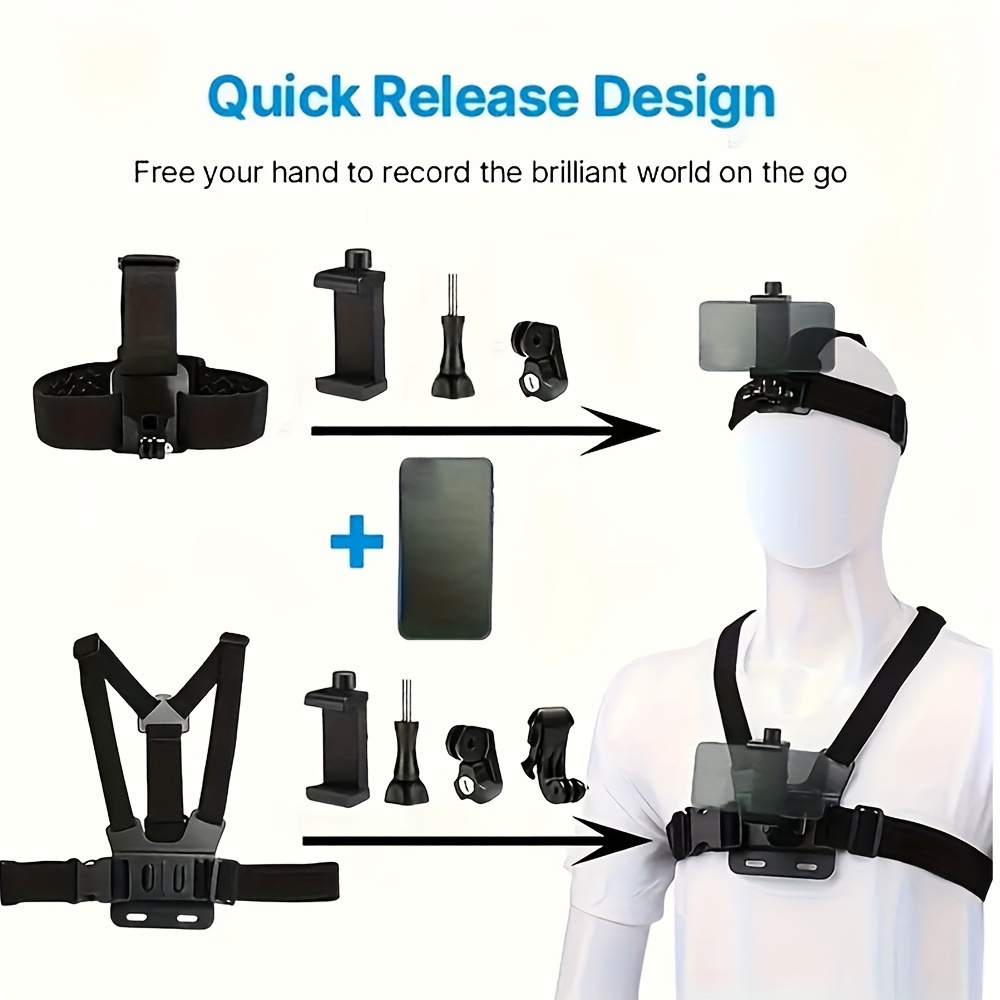 Mobile Phone Head Chest Strap  - Phone Accessories Supplier review and price
