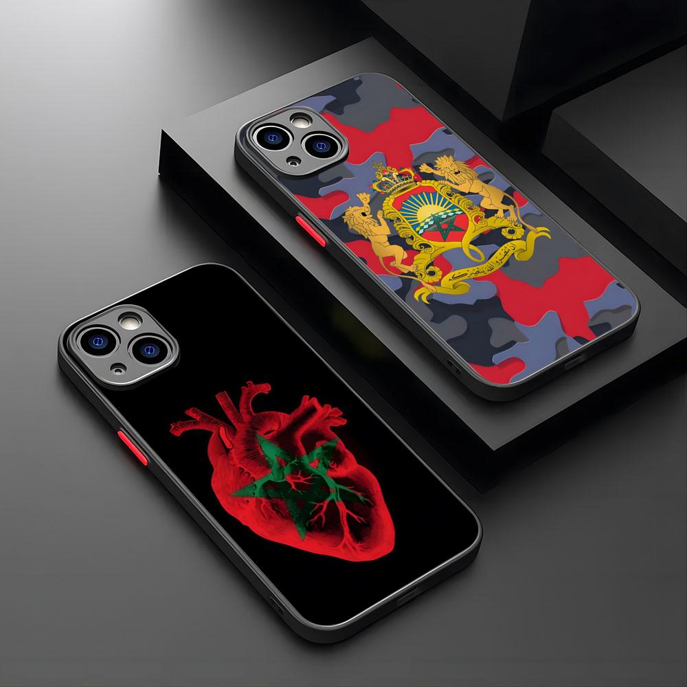 Morocco Flag Phone Case For iP - Phone Accessories From China review and price