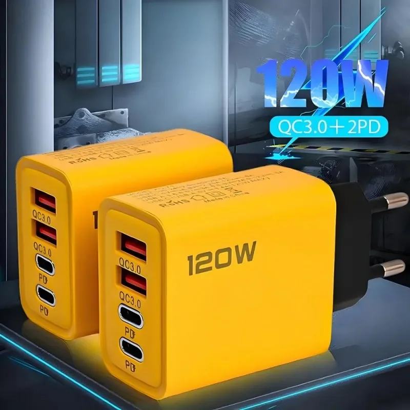 Lenovo 120W 4-Ports Ultra Fast - Phone Accessories Supplier review and price