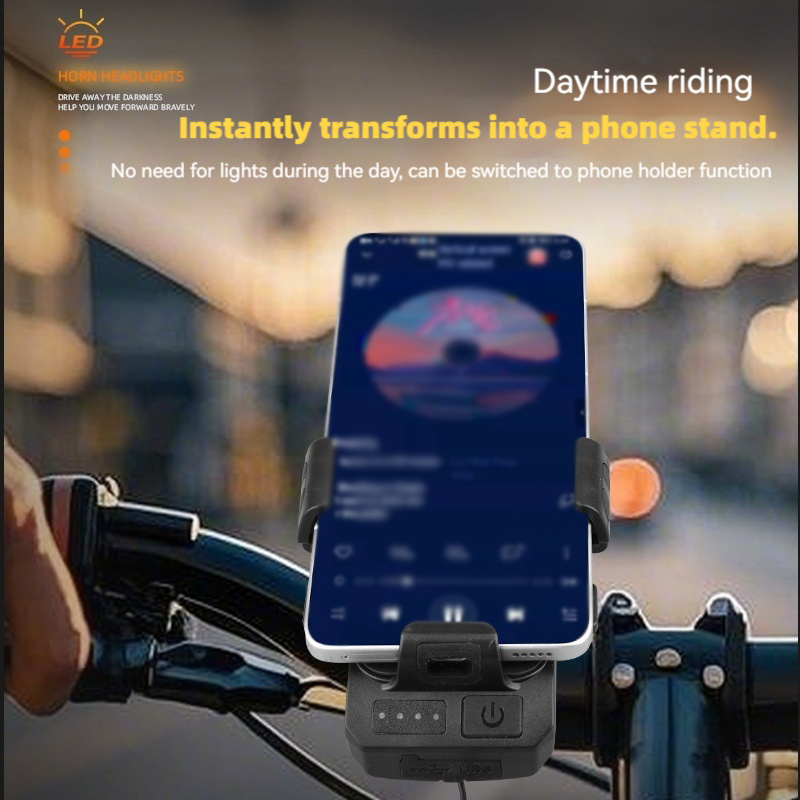 Bicycle Front Light with Horn  - Phone Zone Accessories & Repair Lake Charles Reviews review and price