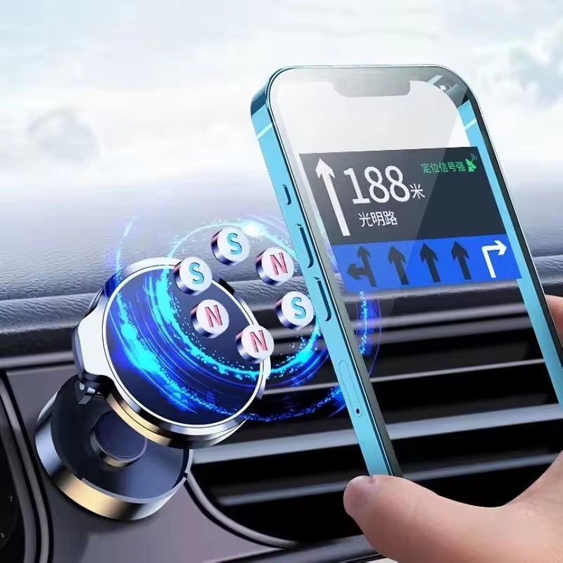 Round Folding Magnetic Car Hol - Phone Accessories Website review and price