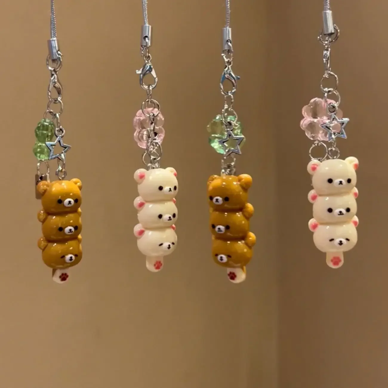 Cute Bear Phone Charms Pendant - Phone Accessories Keychain review and price