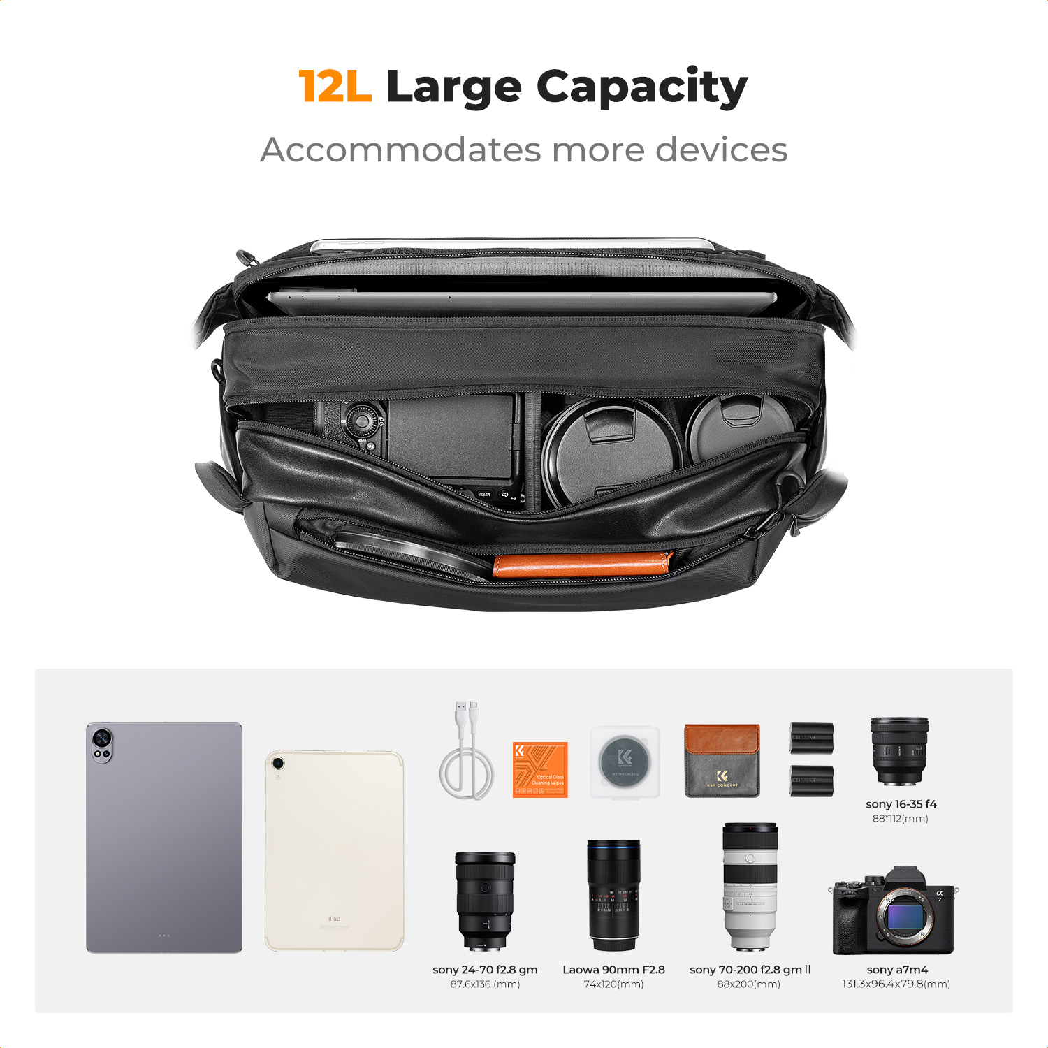 K&F CONCEPT 12L/10L Camera Sli - Phone Accessories For Photography review and price