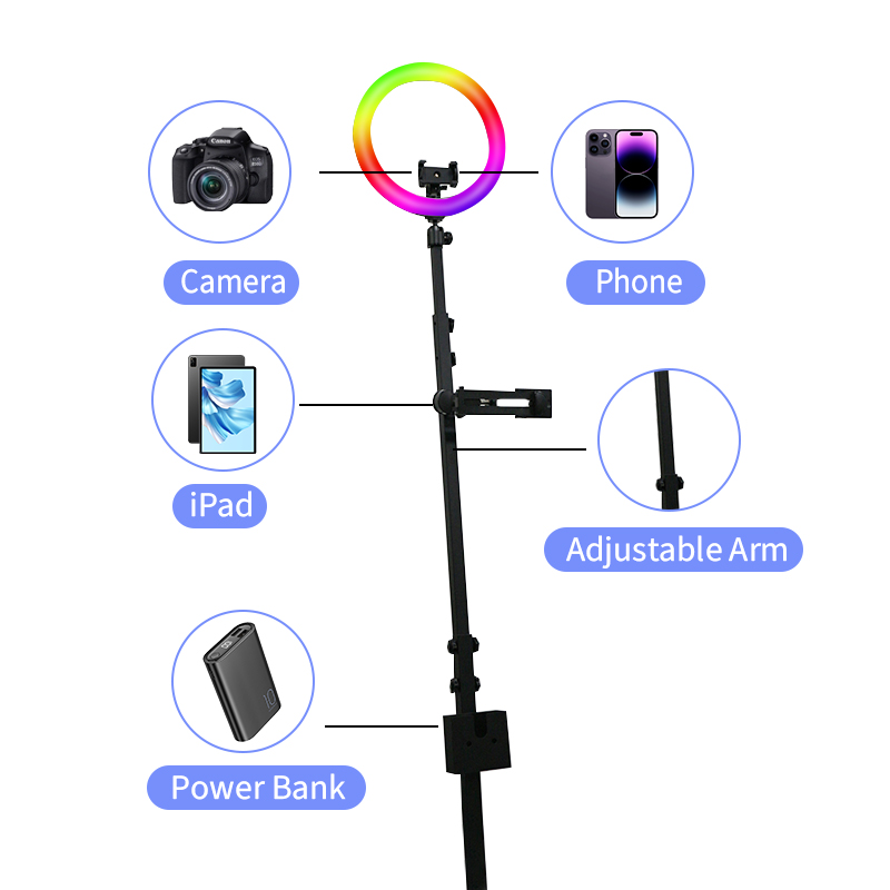 80cm 360° Selfie Photo Booth w - Led Strip Selfie review and price