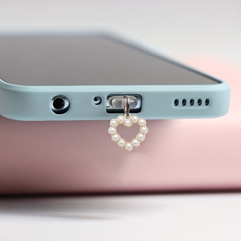 Heart design Dust Plug Accesso - Phone Accessories Design review and price