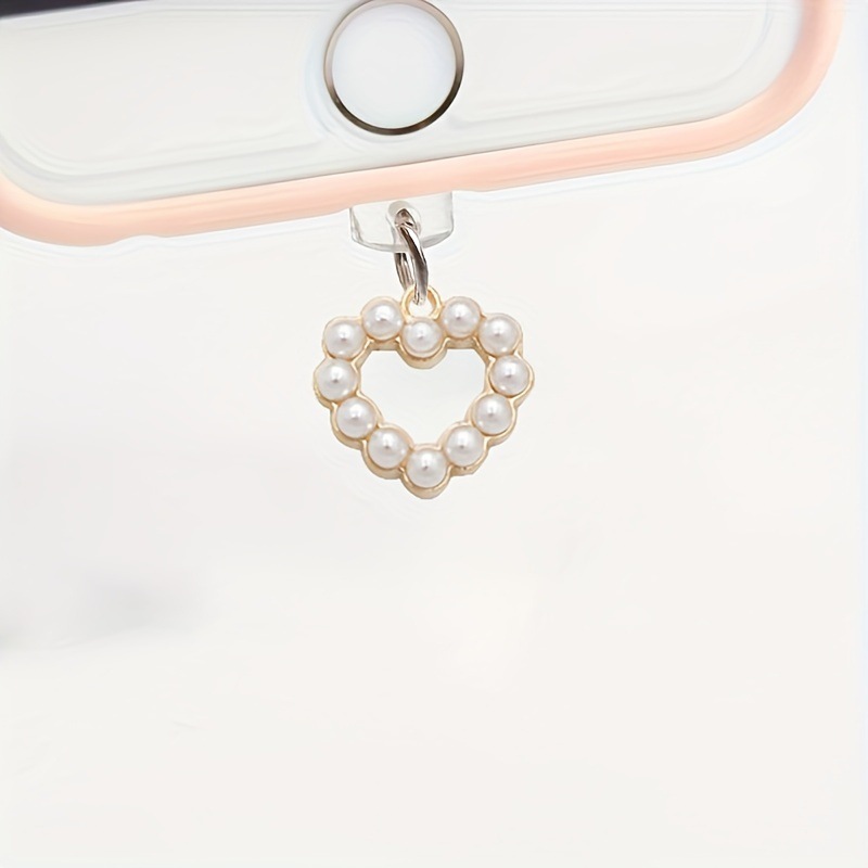 Heart design Dust Plug Accesso - Phone Accessories Design review and price