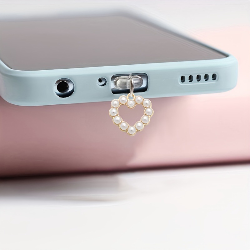 Heart design Dust Plug Accesso - Phone Accessories Design review and price