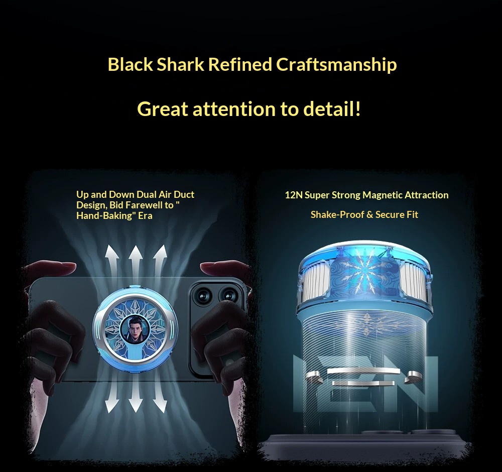 Black Shark Mortal Journey Hea - Phone Accessories Brands review and price
