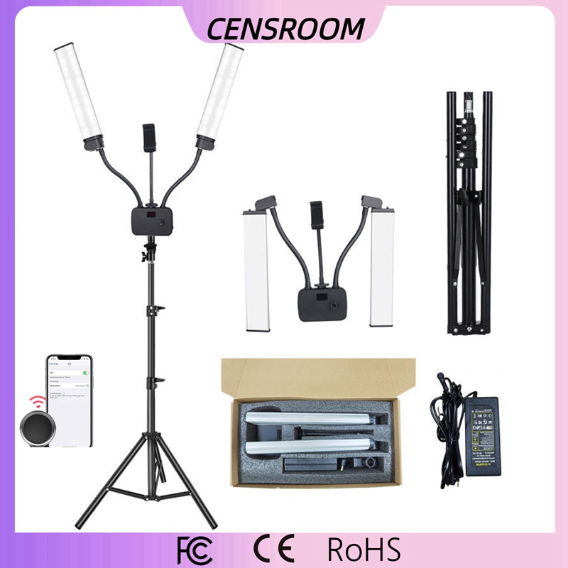 45W Double Arm Fill Ring Light - Led Strip Selfie review and price