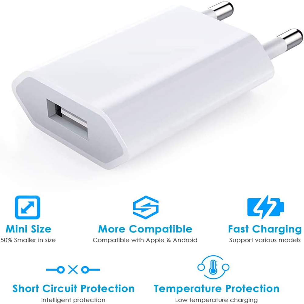 1-5Pcs Power Supply 5V 1A EU P - Phone Accessories Supplier review and price