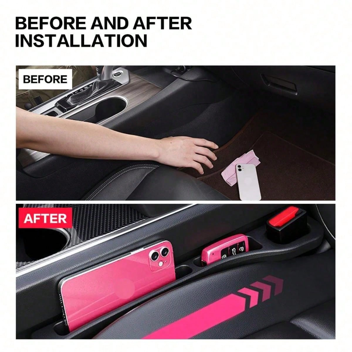 Car Seat Gap Filler Side Seam  - Phone Accessories Website review and price