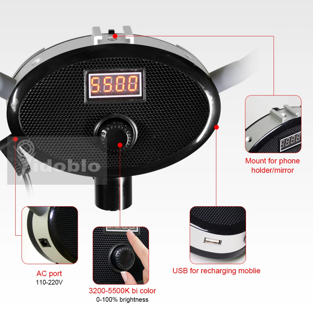3000K-5600K 50W/80W Photo Stud - Led Strip Selfie review and price