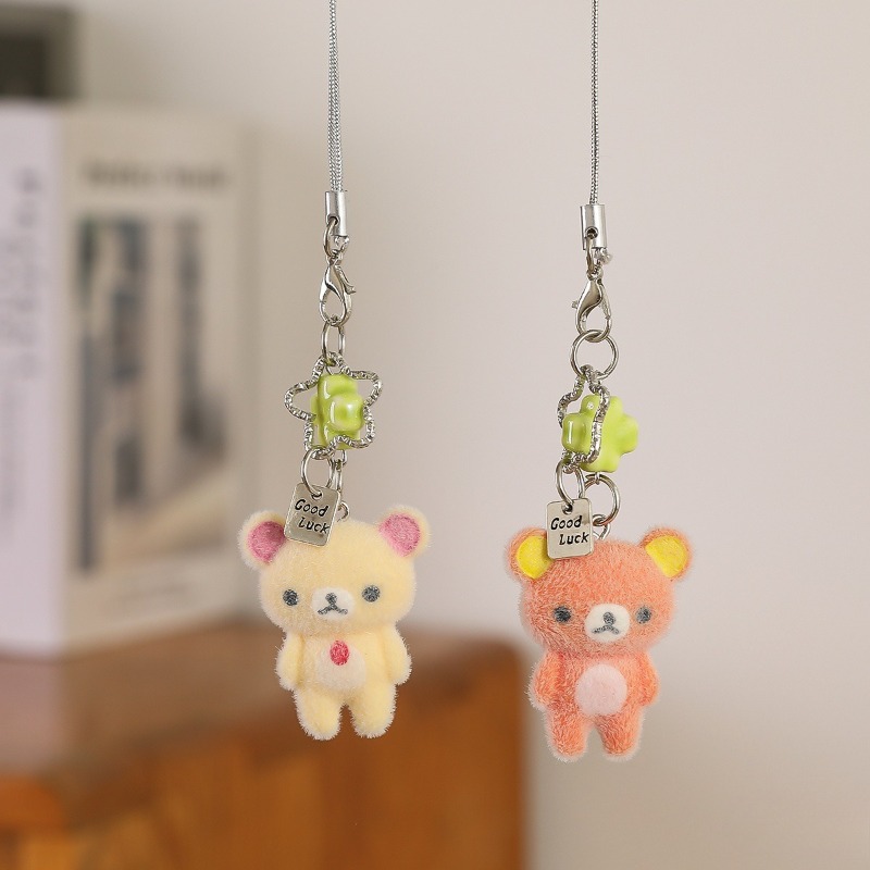 Kawaii Rilakkumas Easy Bear Ke - Phone Accessories Keychain review and price