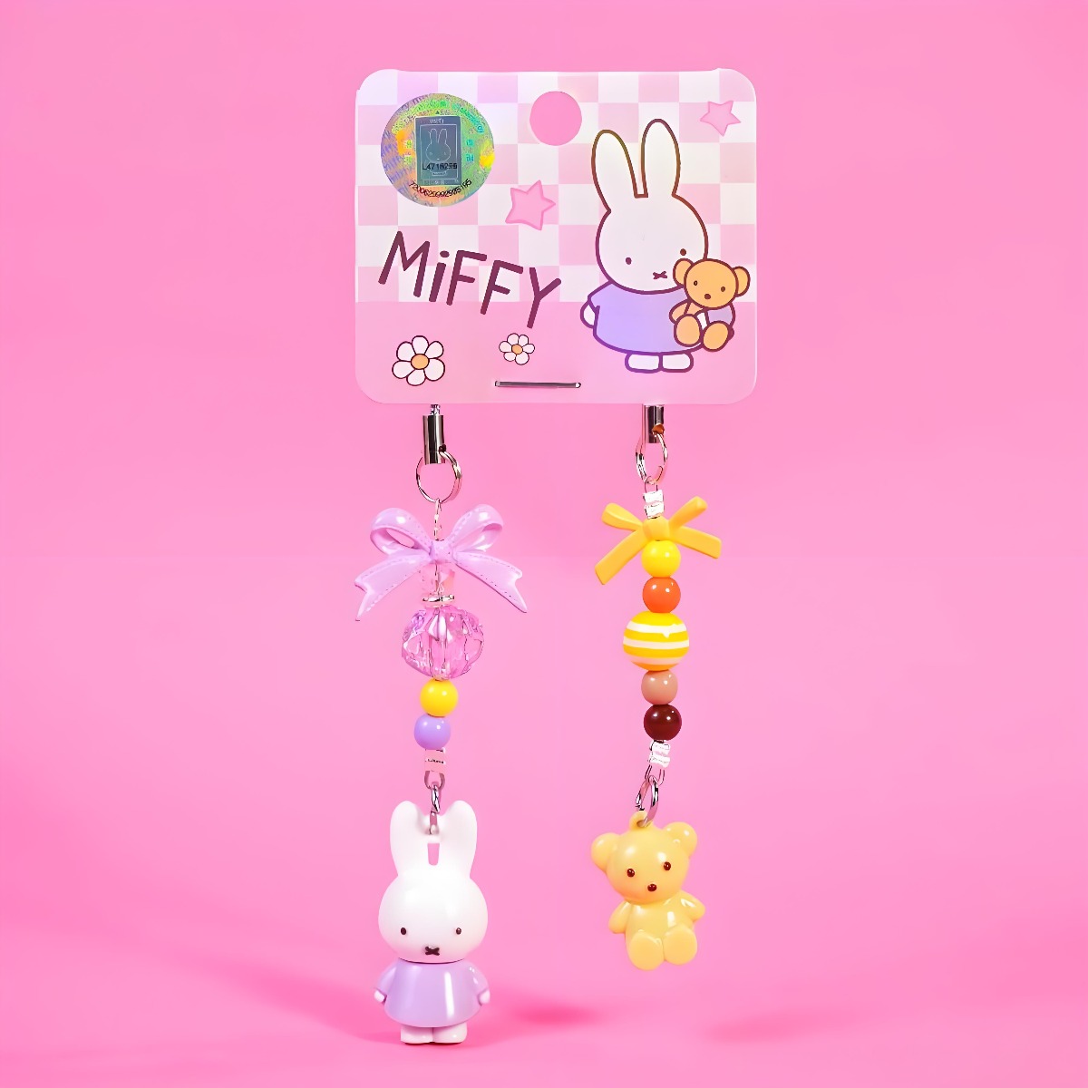 Kawaii Miffy Rabbit Keychain C - Phone Accessories Supplier review and price