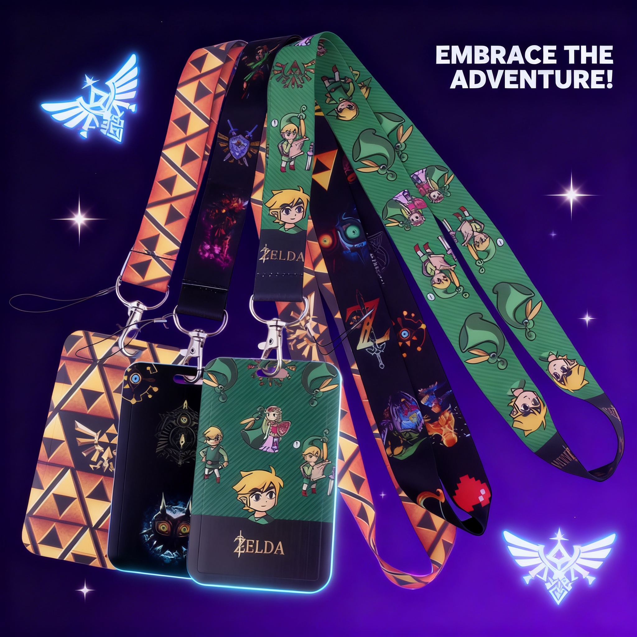 Cartoon Game Lanyards for Key  - Phone Accessories Website review and price