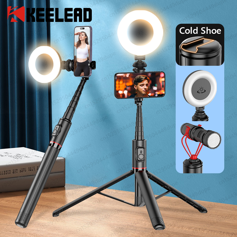 Portable Selfie Stick Tripod f - Phone Accessories For Photography review and price