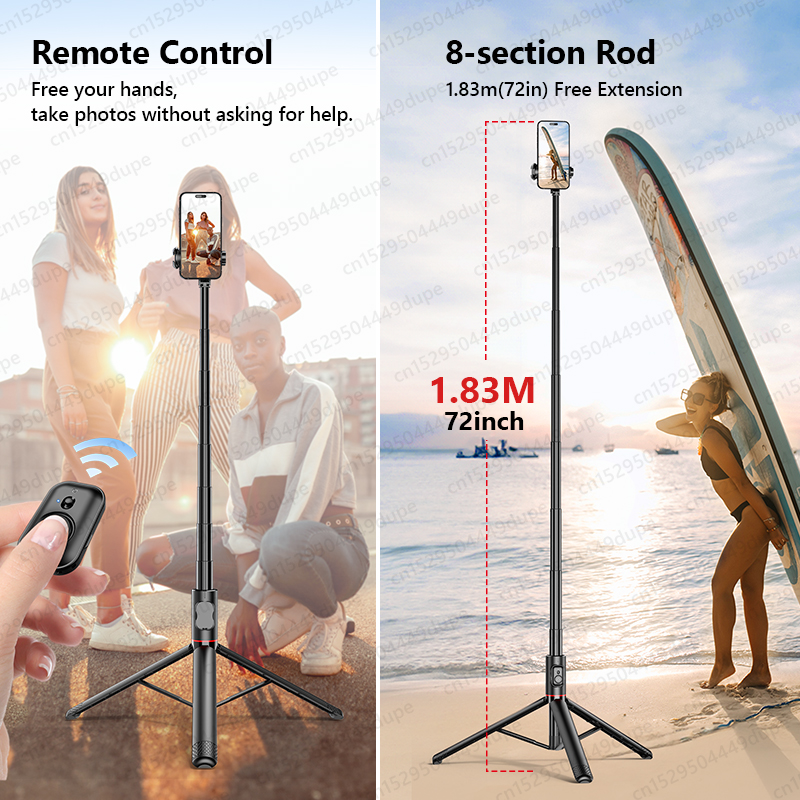 Portable Selfie Stick Tripod f - Phone Accessories For Photography review and price